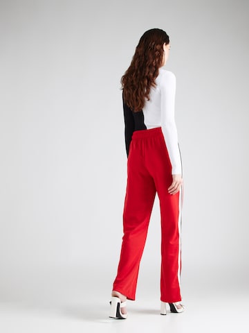 River Island Szeroka nogawka Spodnie w kolorze czerwony
