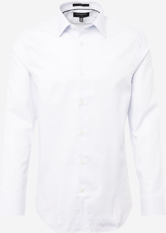 balta Banana Republic Priglundantis modelis Marškiniai: priekis