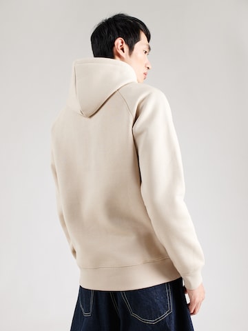 Carhartt WIP Sweatshirt 'Chase' in Beige