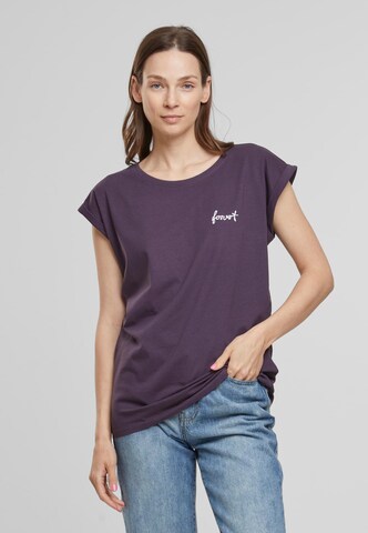 Forvert Shirt 'Santa Maria' in Purple