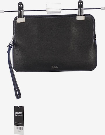 Lauren Ralph Lauren Handtasche klein Leder One Size in Schwarz: predná strana