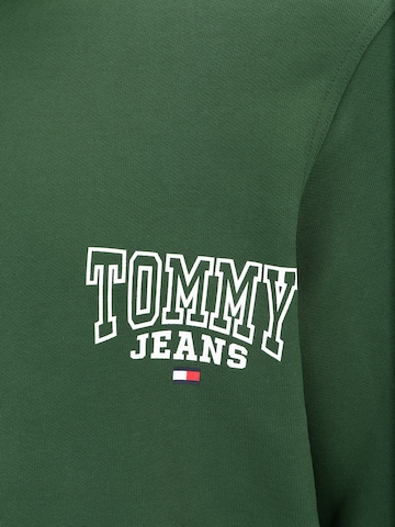Tommy Jeans Plus Mikina – zelená