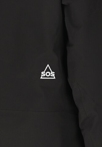 SOS Skijacke 'Gravity' in Schwarz