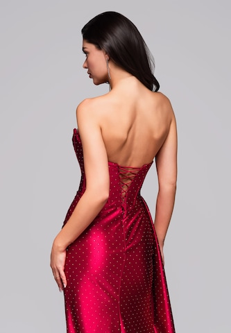 Robe de soirée Ombre en rouge