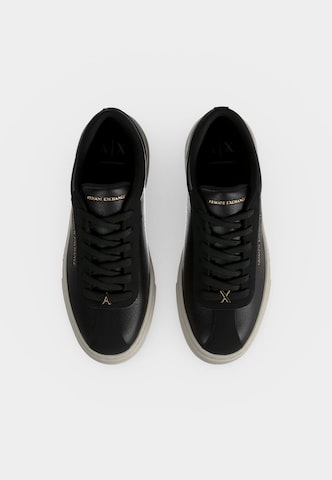 ARMANI EXCHANGE Σνίκερ χαμηλό σε μαύρο