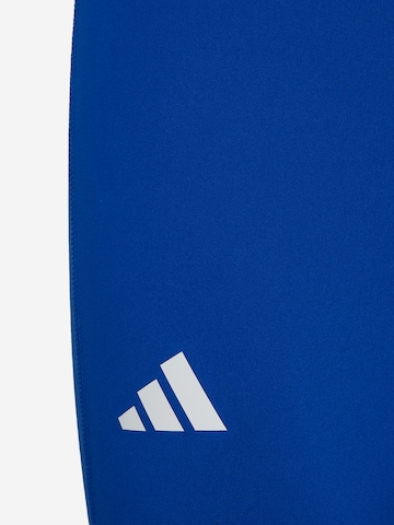 Skinny Pantalon de sport 'ADIZERO' ADIDAS PERFORMANCE en bleu