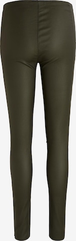 Skinny Leggings 'Belle' di OBJECT in verde