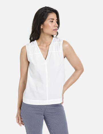 GERRY WEBER Bluse in Weiß: predná strana