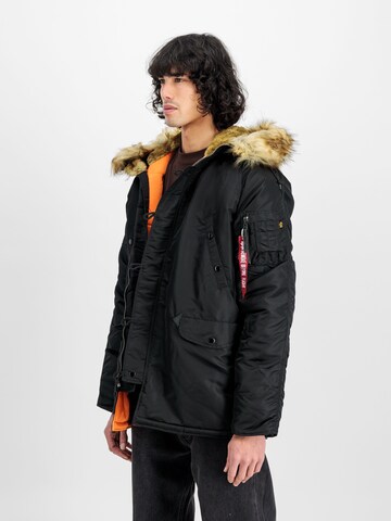 ALPHA INDUSTRIES Winterjacke 'N3B VF 59'‌‌‌ in Schwarz