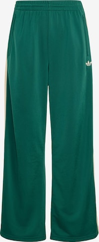 ADIDAS ORIGINALS - Calças 'Firebird' em verde: frente