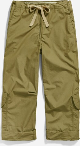 Loosefit Pantalon cargo G-Star RAW en vert : devant