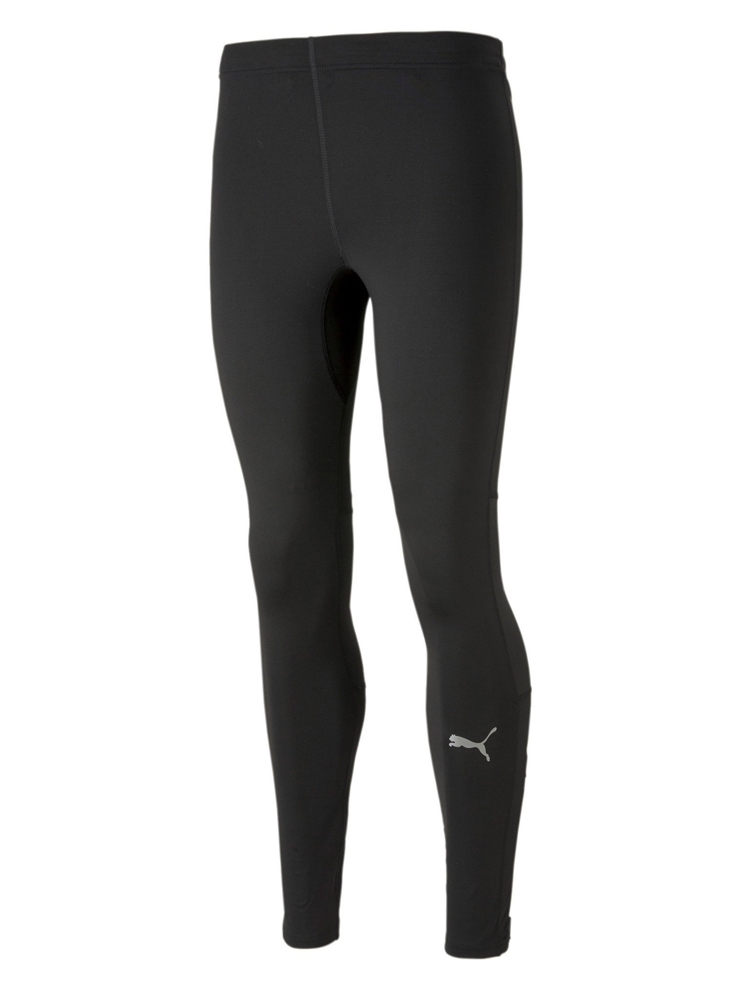 Skinny Pantalon de sport PUMA en noir : devant