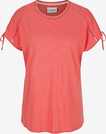 MIAMODA Shirt in Red: front