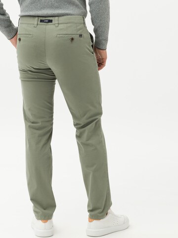 BRAX Regular Chino Pants 'Jim' in Green