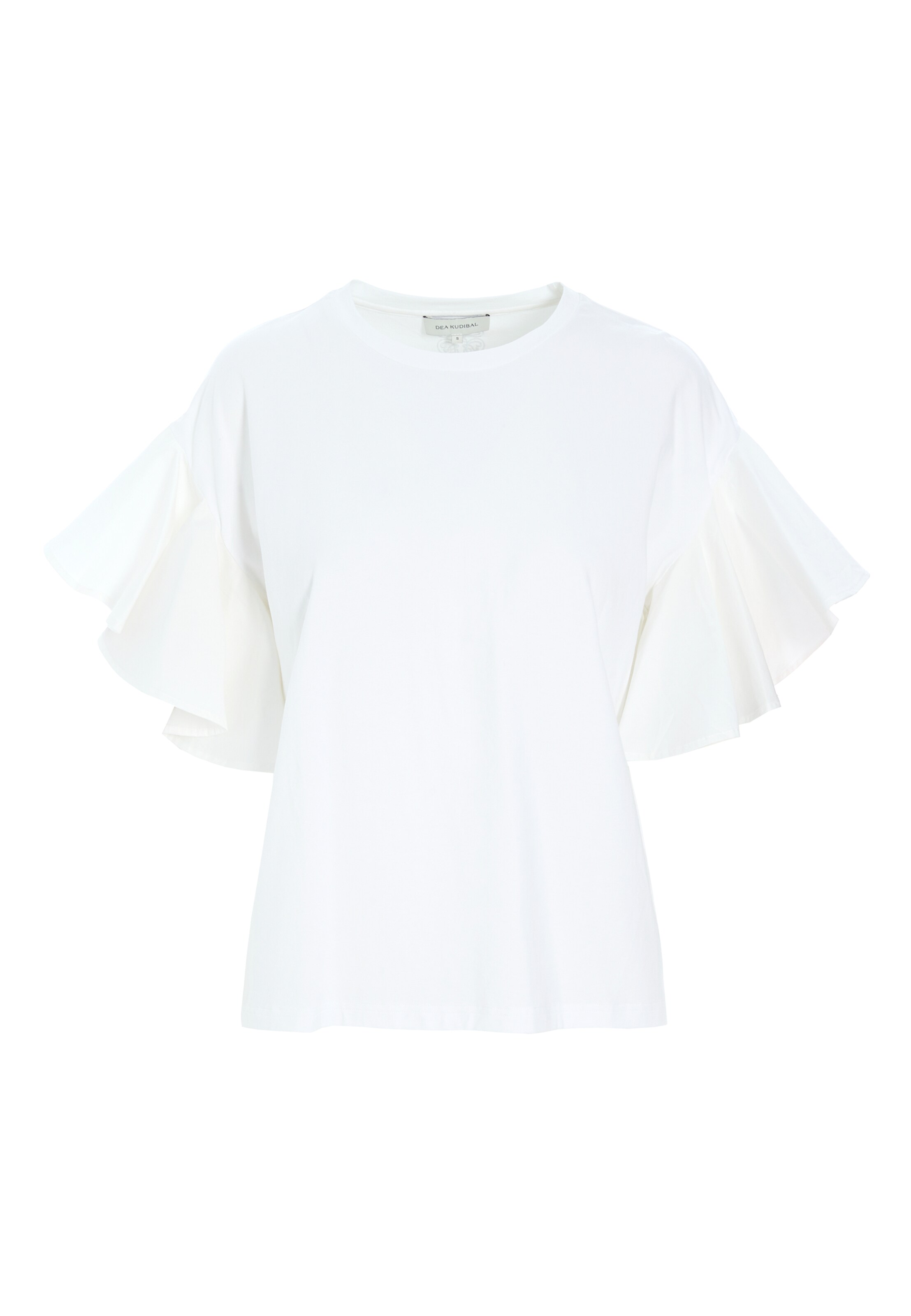 T-shirt 'Jenthy' Dea Kudibal en blanc : devant