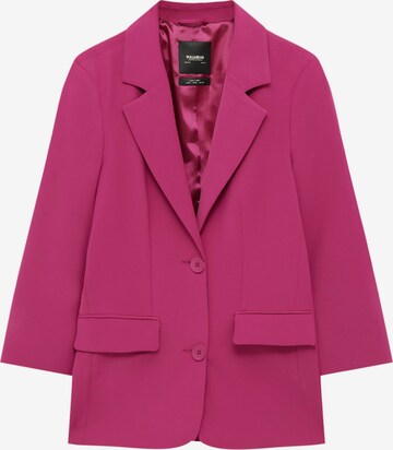 Pull&Bear Blazer in Pink: front