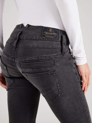 Herrlicher Skinny Jeans 'Pitch' in Schwarz