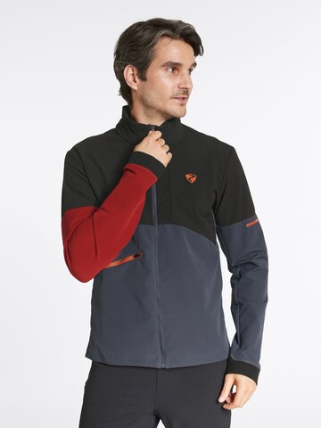ZIENER Outdoor jacket 'NAPI' in Grey: front