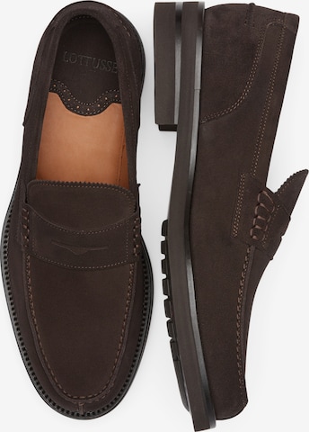 LOTTUSSE Moccasins 'Daytona' in Brown