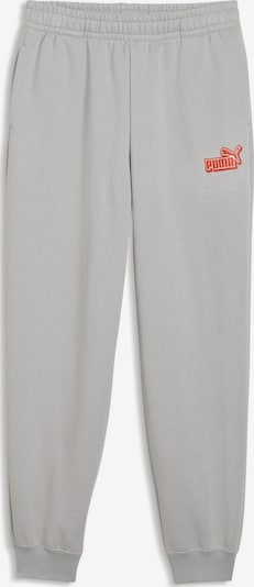 PUMA Sports trousers in 176 in Light grey / Red, Item view