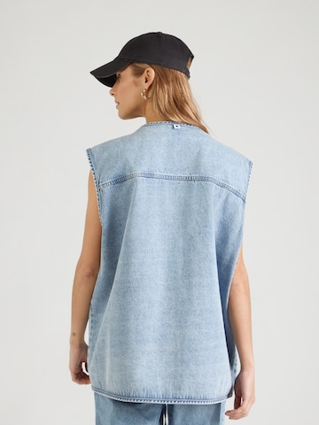 Gilet Karo Kauer en bleu