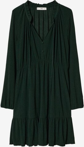 Robe-chemise 'Posada' MANGO en vert : devant