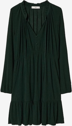 MANGO Shirt Dress 'Posada' in Green: front