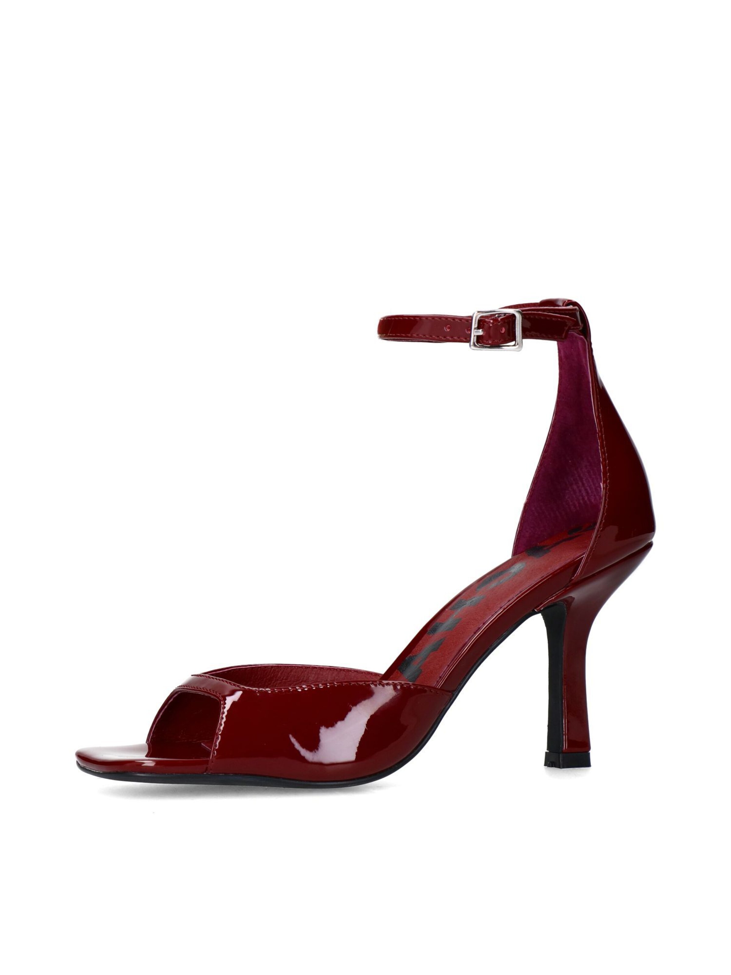 Sandales SACHA en rouge : devant