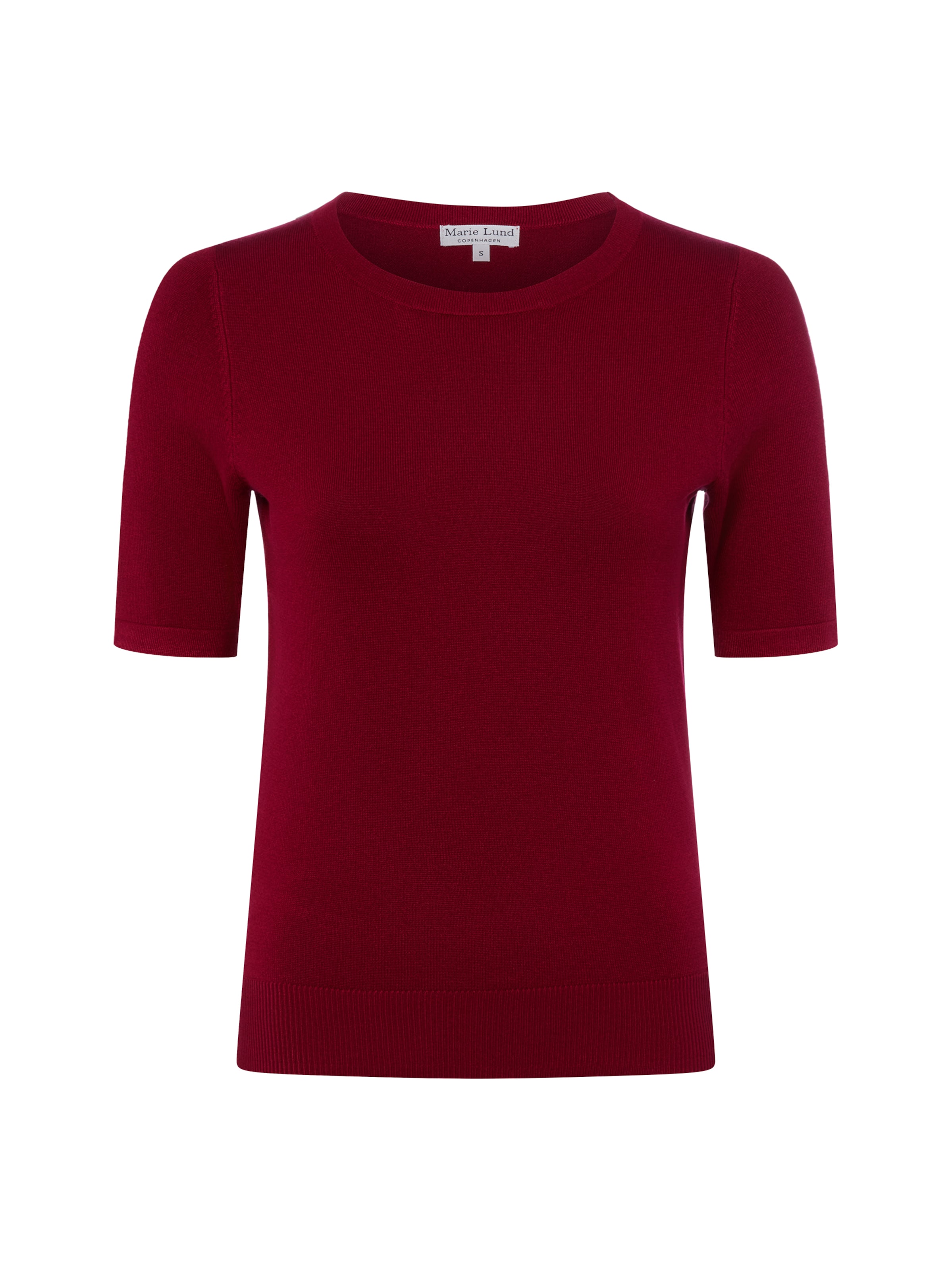T-shirt Marie Lund en rouge : devant