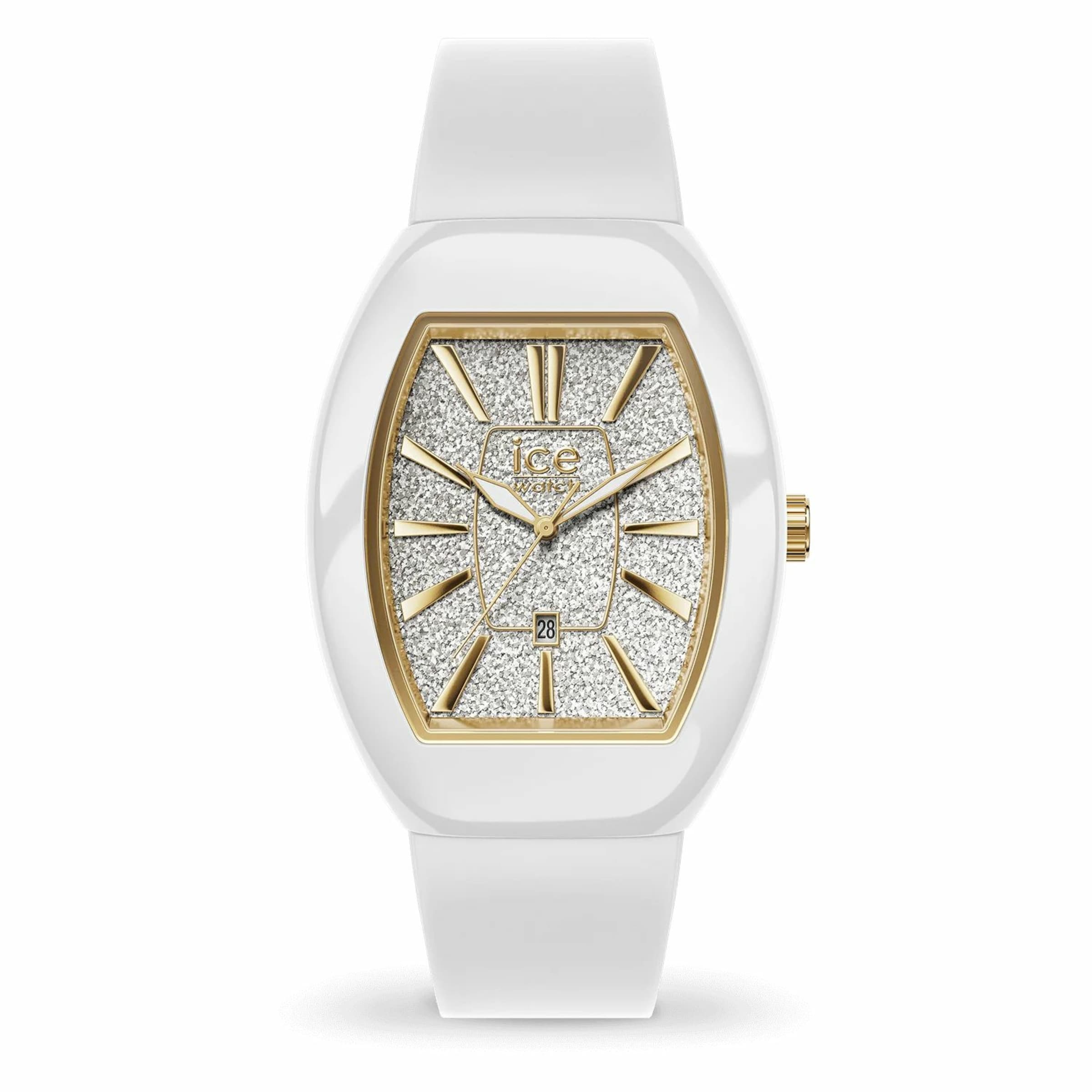 ICE WATCH Analog Watch 'Ice Boliday' in White: front