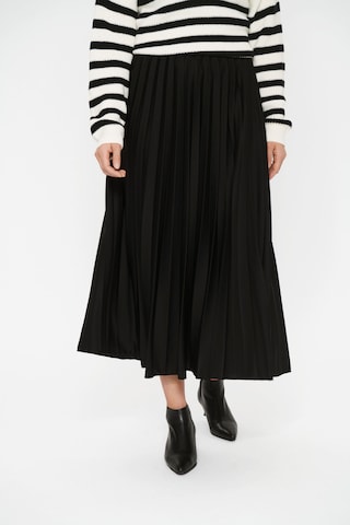 SAINT TROPEZ Skirt 'Luise' in Black: front