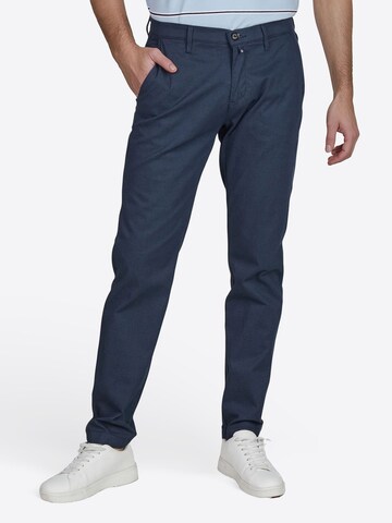 PIERRE CARDIN Regular Hose 'Colmar' in Blau: Vorderseite