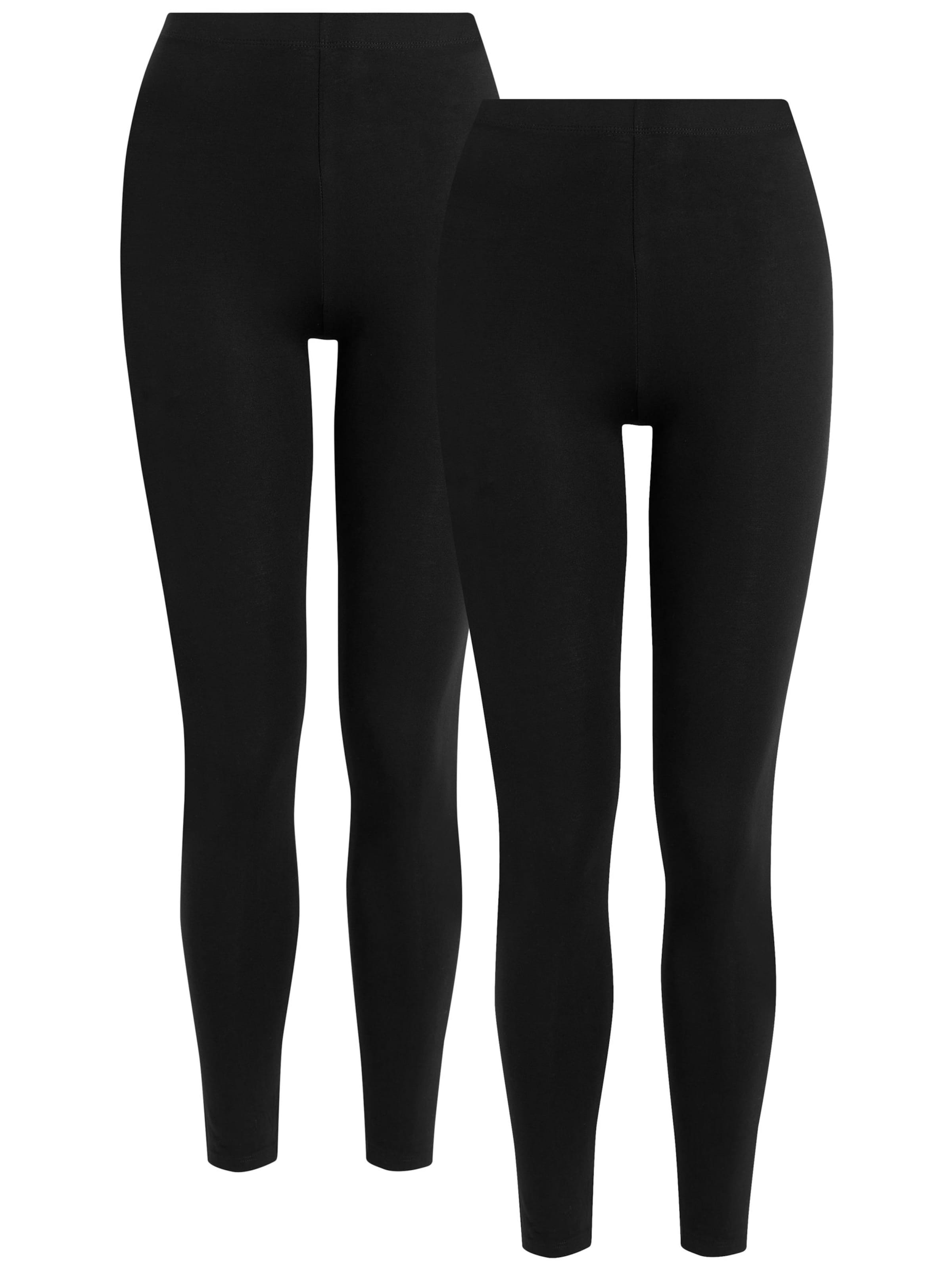 Next Skinny Leggings in Black: front
