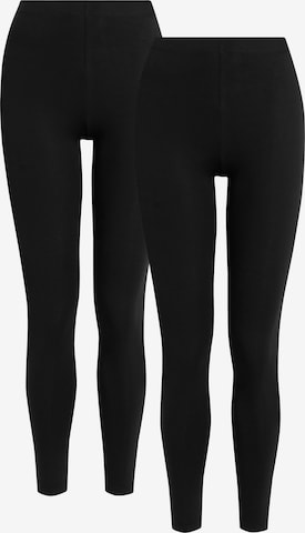 Next Skinny Leggingsit värissä musta: etupuoli