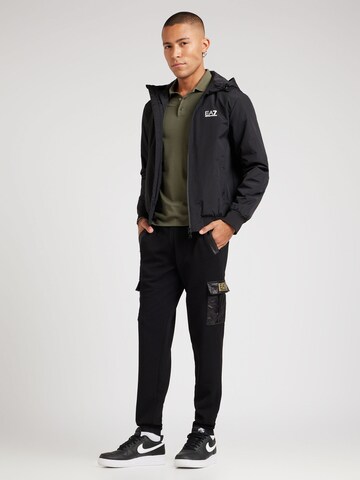 EA7 Emporio Armani Демисезонная куртка в Черный