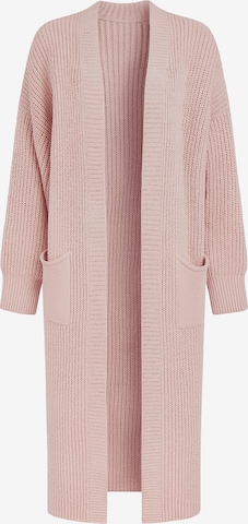 Cardigan Elara en rose : devant