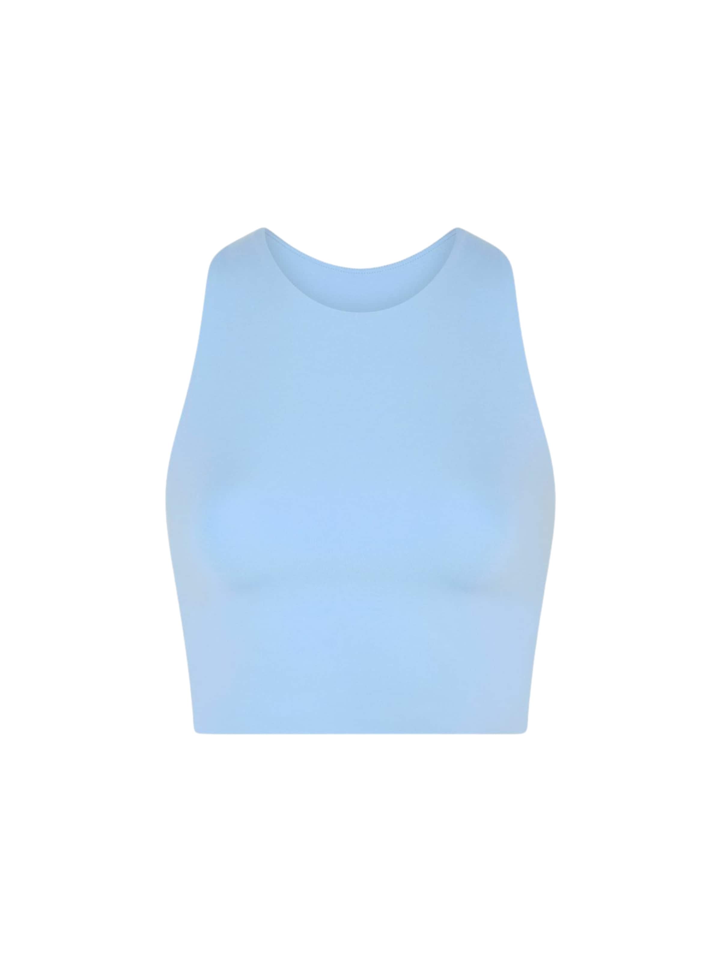 Haut ' Dylan ' Girlfriend Collective en bleu : devant