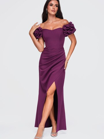 Ombre Evening dress in Purple