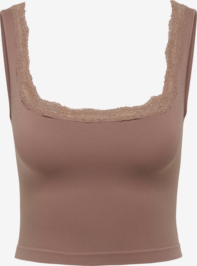 ONLY Unterhemd 'ONLVICKY' in braun, Produktansicht