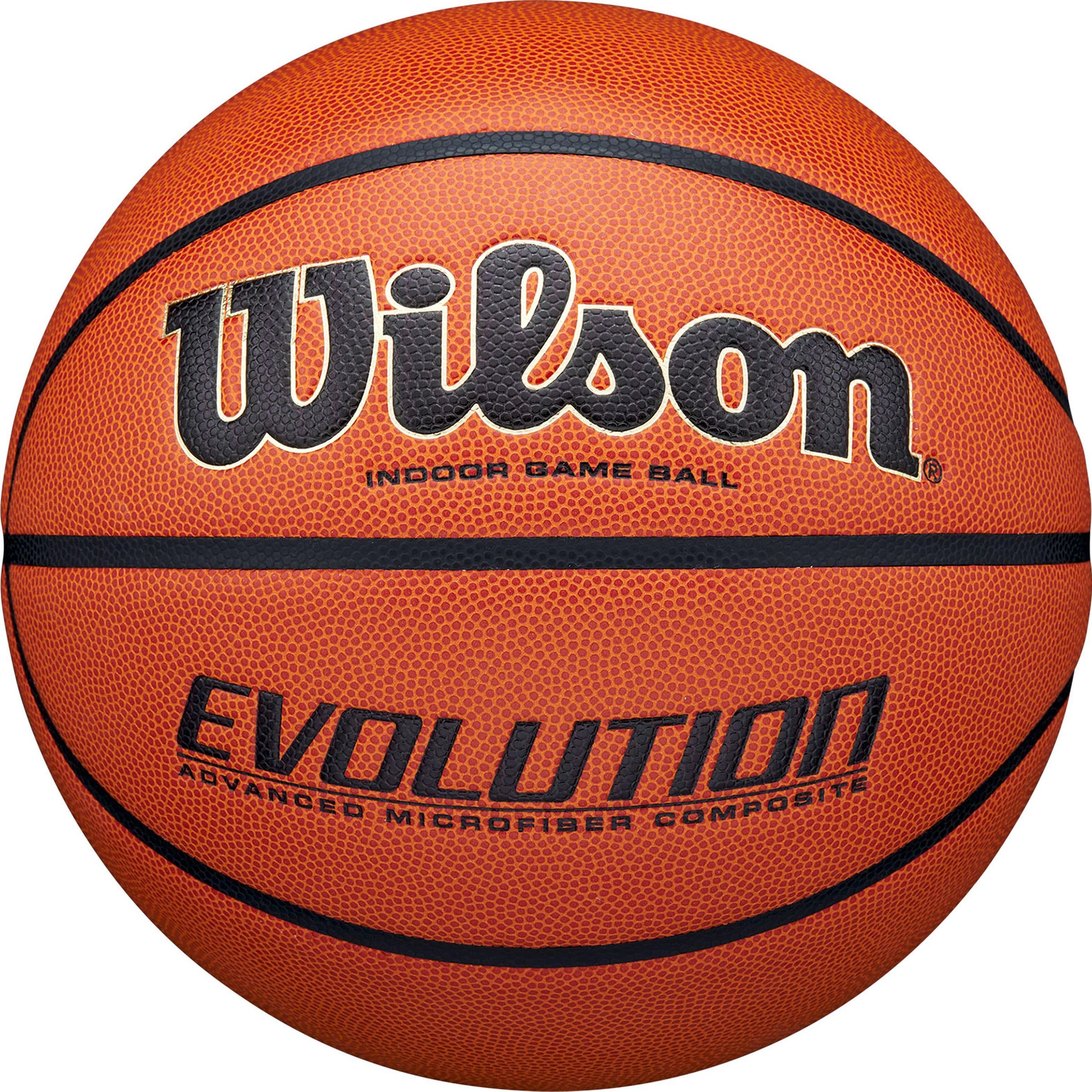WILSON Ball 'EVOLUTION' in Braun: Vorderseite