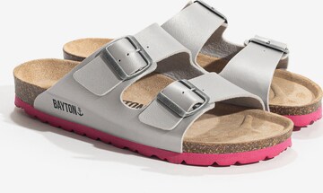 Bayton Pantolette 'Atlas' i silver