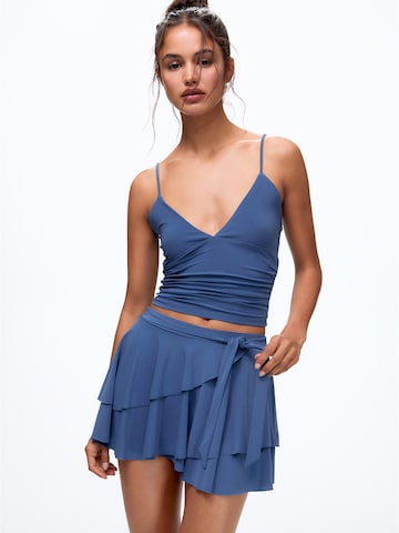 Pull&Bear Top in Blue: front