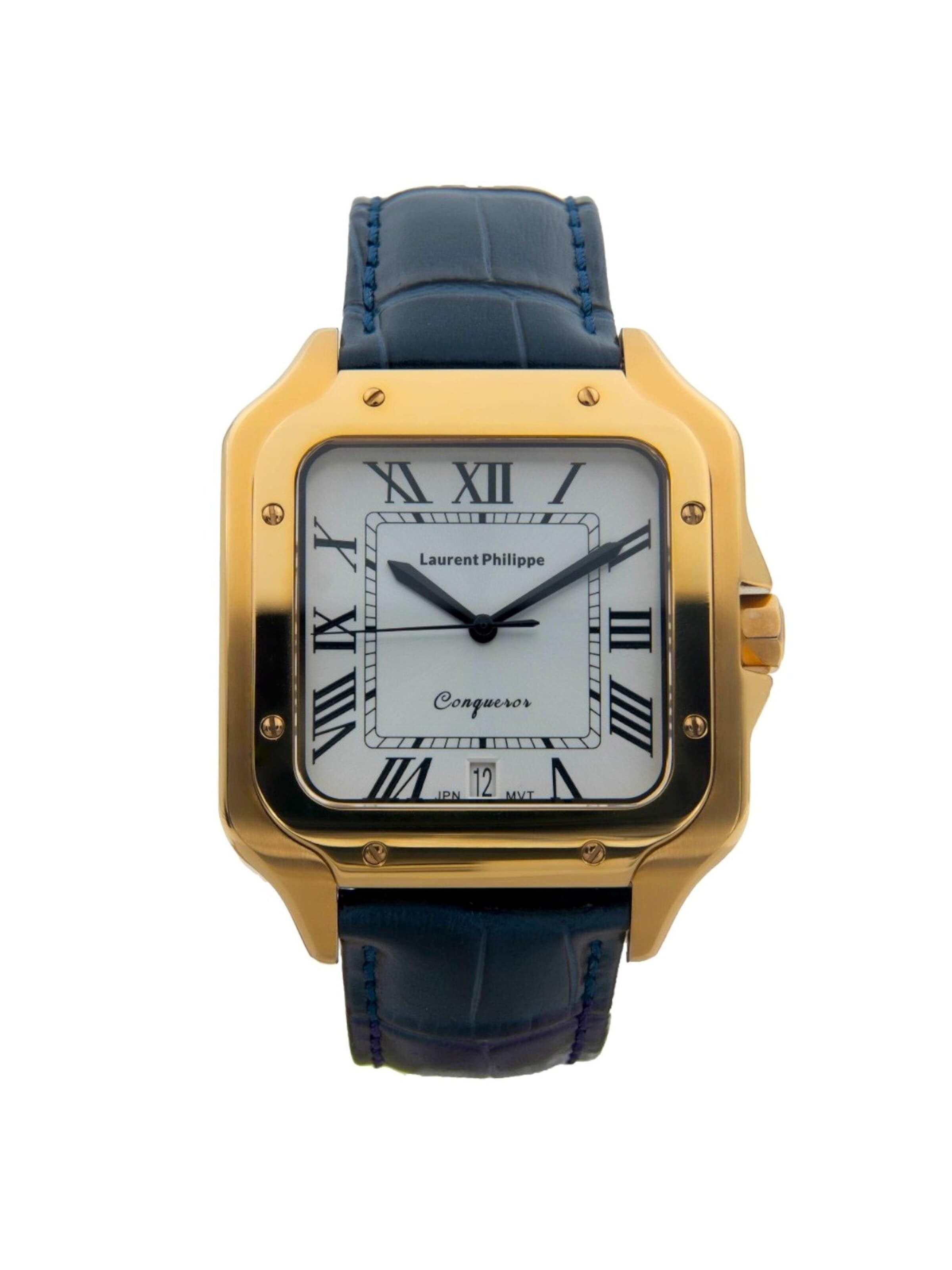 Laurent Philippe Analogt ur 'Conqueror The Golden Empress Bleu Sauvage' i guld: forside