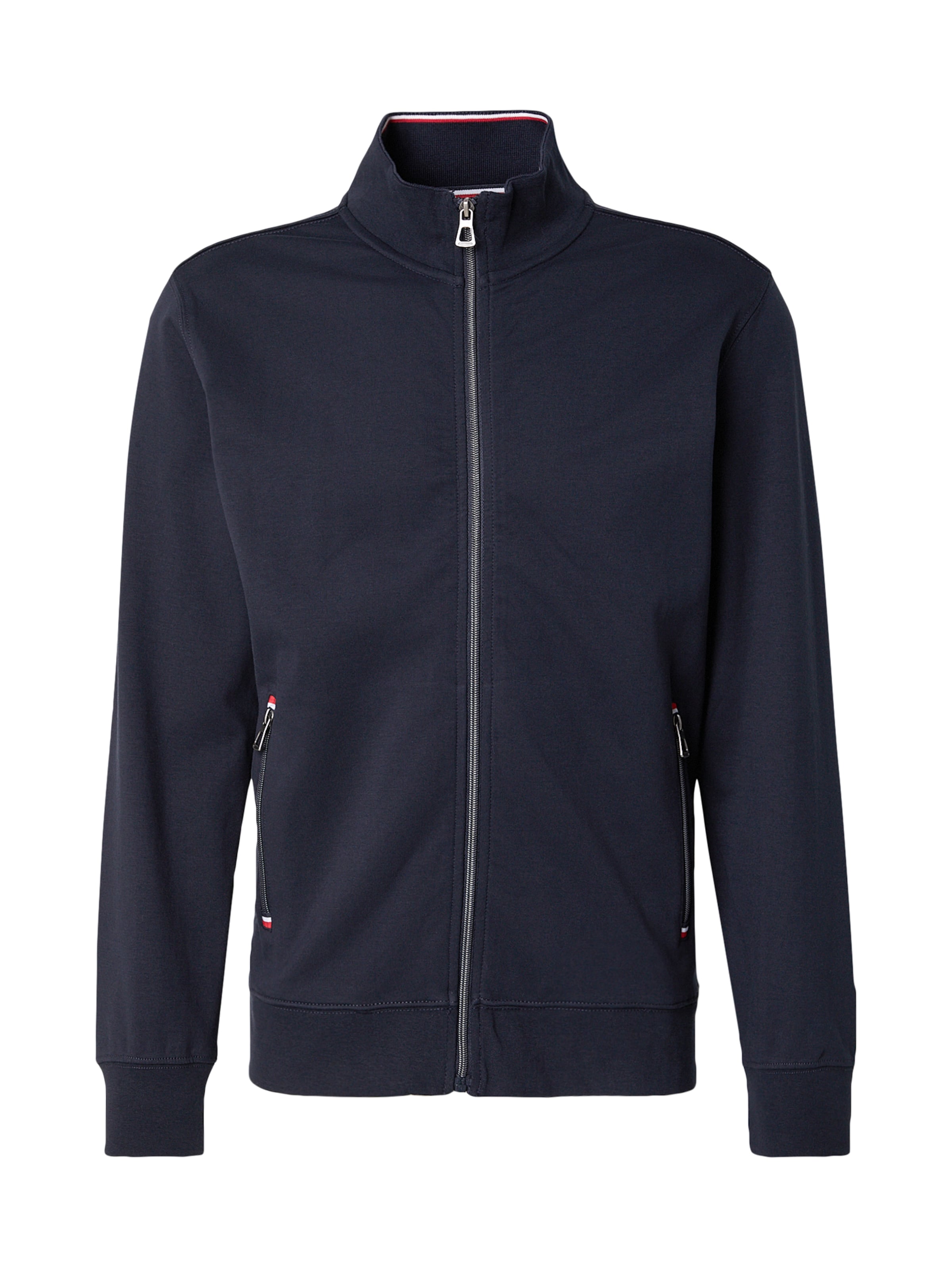 Veste de survêtement LERROS en bleu : devant