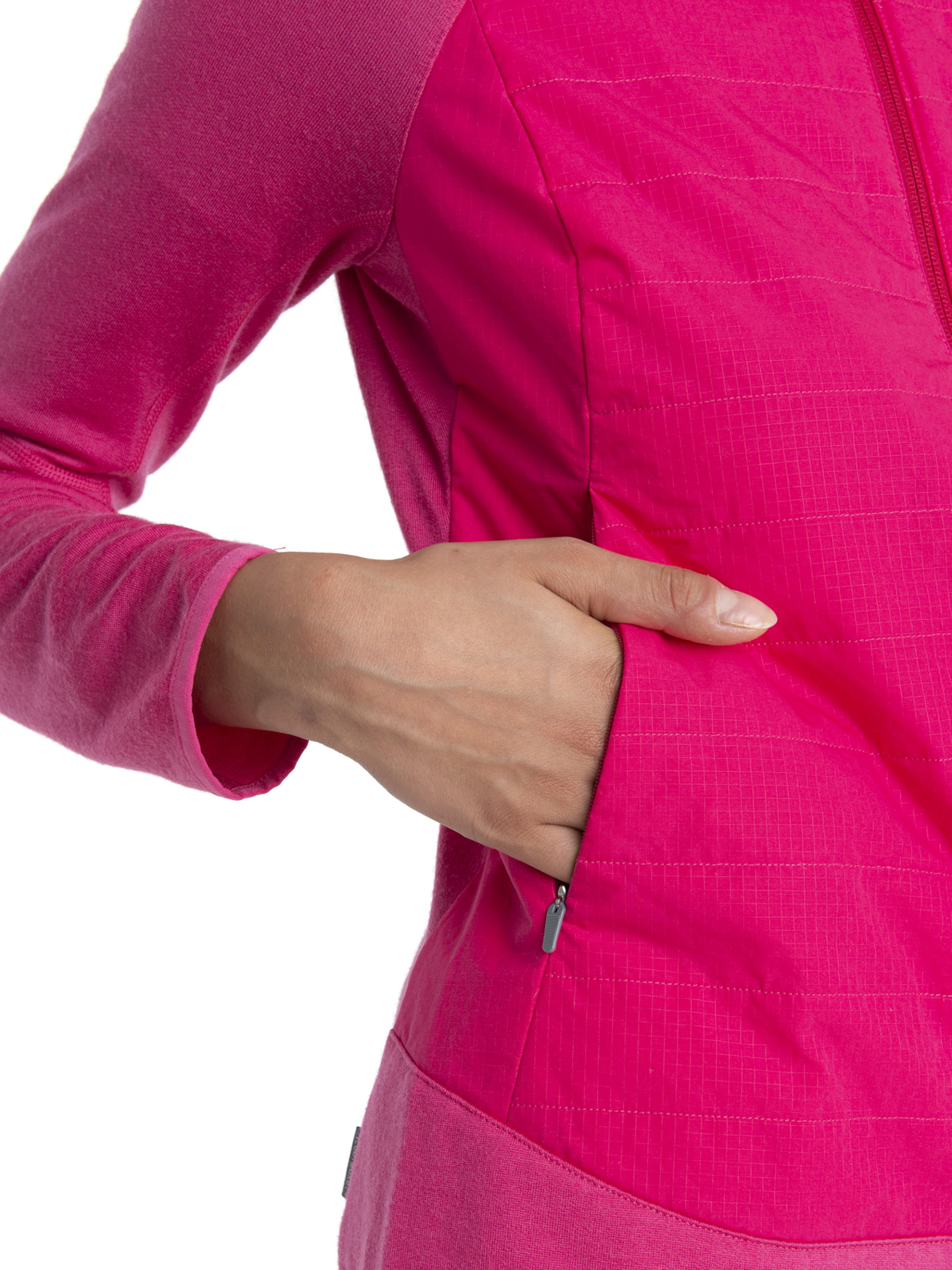 ICEBREAKEROutdoor jakna 'Quantum Hybrid' - roza boja