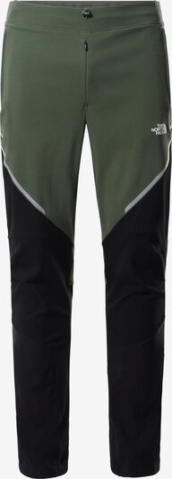 THE NORTH FACE Outdoor Pants 'STOUR ALPIN' in Grey / Green / Black / White, Item view
