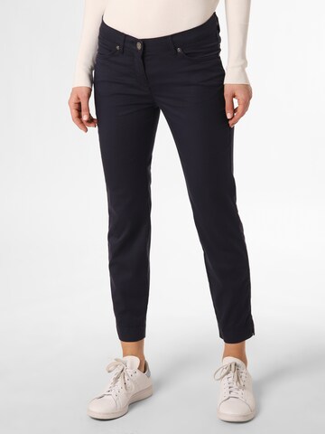 TONI Slimfit Broek 'Perfect Shape' in Blauw: voorkant