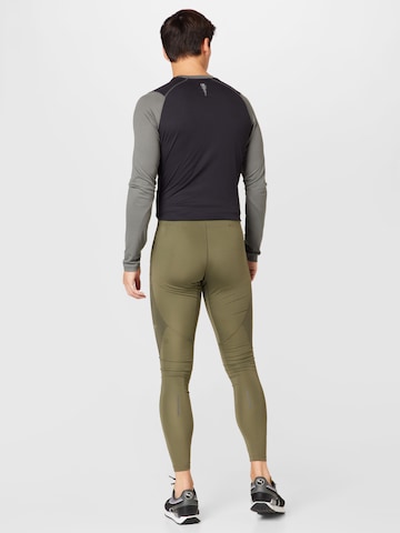 Skinny Pantalon de sport 'ROAD BALANCE' ASICS en vert
