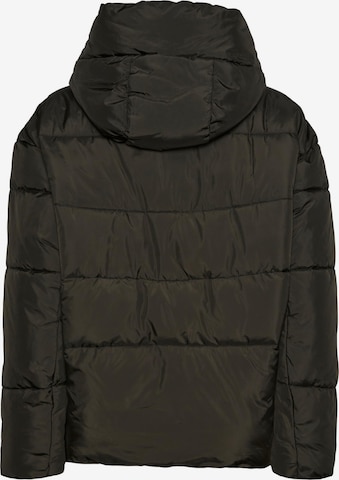 VERO MODA Winter Jacket 'GEMMA HOLLY' in Green