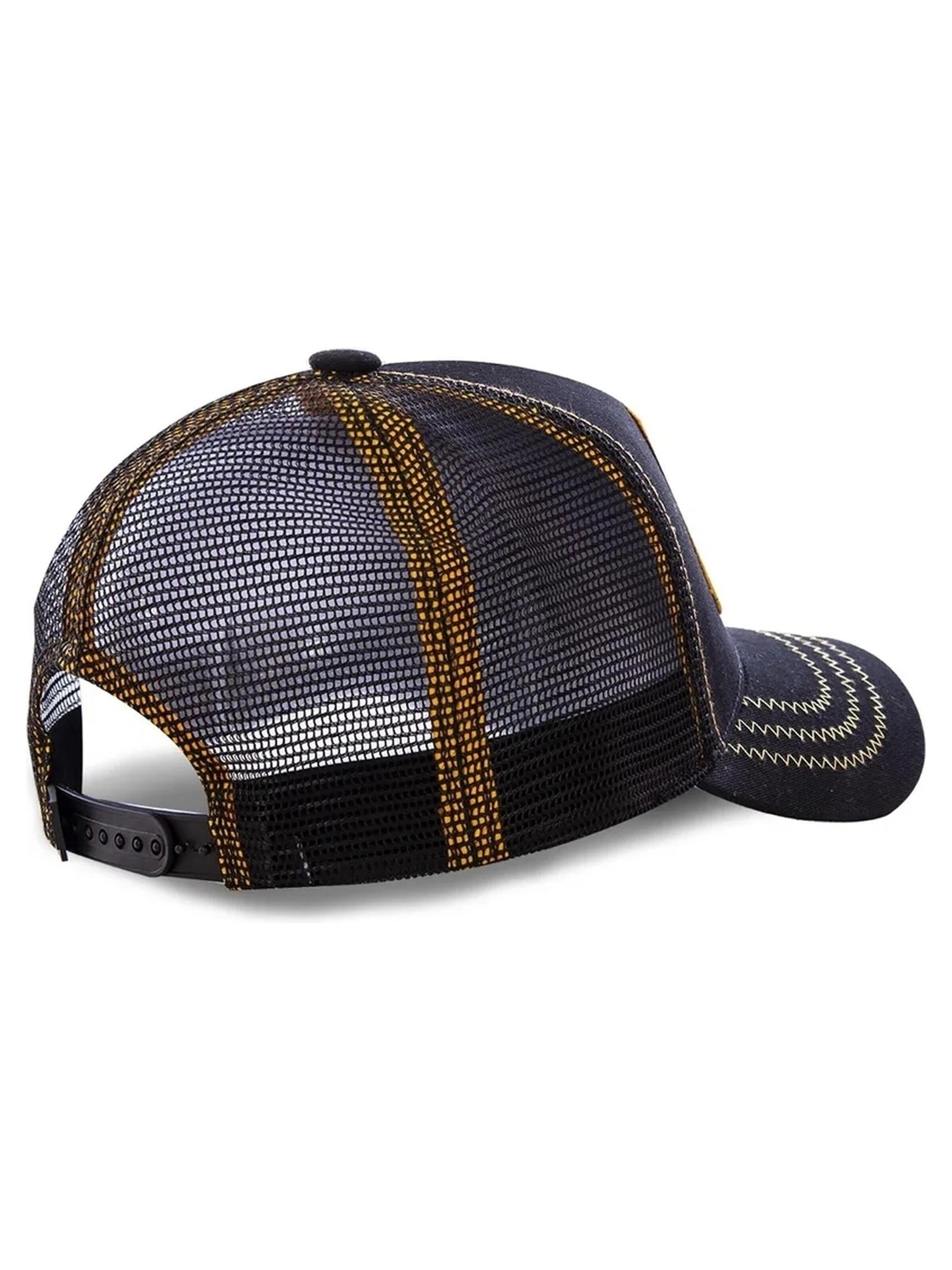 Casquette 'Gorra capslab negra majin vegeta bordado frente visera curva' Capslab en noir